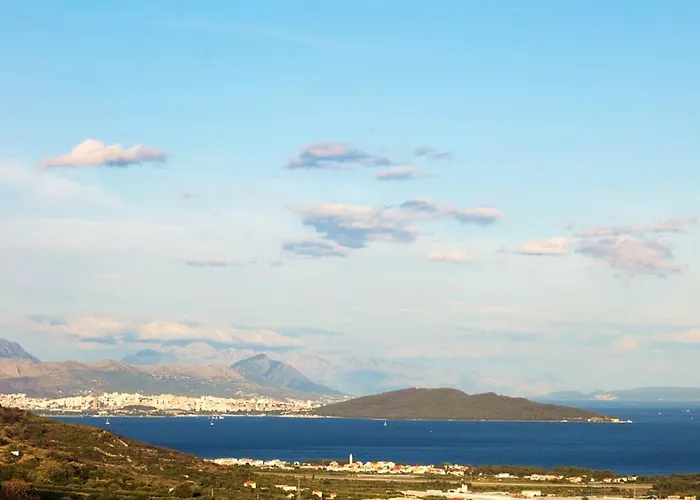Panoramic In Prgomet, Sea View And Private Pool *