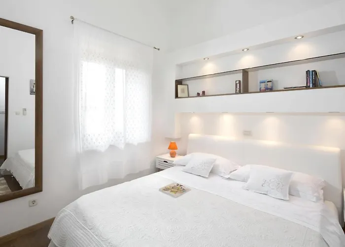 Panoramic In Prgomet, Sea View And Private Pool Villa *