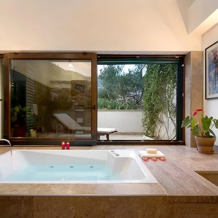 Panoramic In Prgomet, Sea View And Private Pool 别墅 Plano