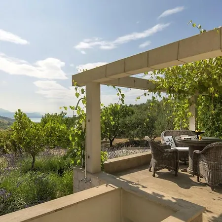 Panoramic In Prgomet, Sea View And Private Pool * Plano