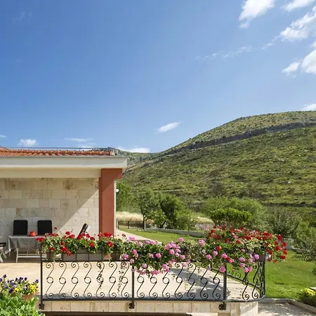 Villa Panoramic In Prgomet, Sea View And Private Pool *