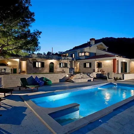 Panoramic In Prgomet, Sea View And Private Pool *