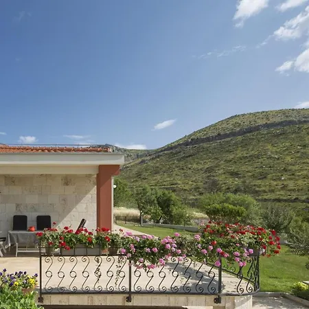 Вілла Panoramic In Prgomet, Sea View And Private Pool *