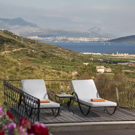 Вілла Panoramic In Prgomet, Sea View And Private Pool Plano