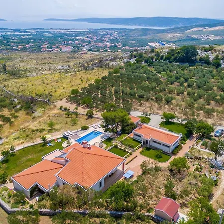Вілла Panoramic In Prgomet, Sea View And Private Pool *