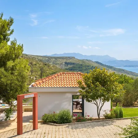 Panoramic Prgomet: Sea View Retreat With Private Pool Villa *